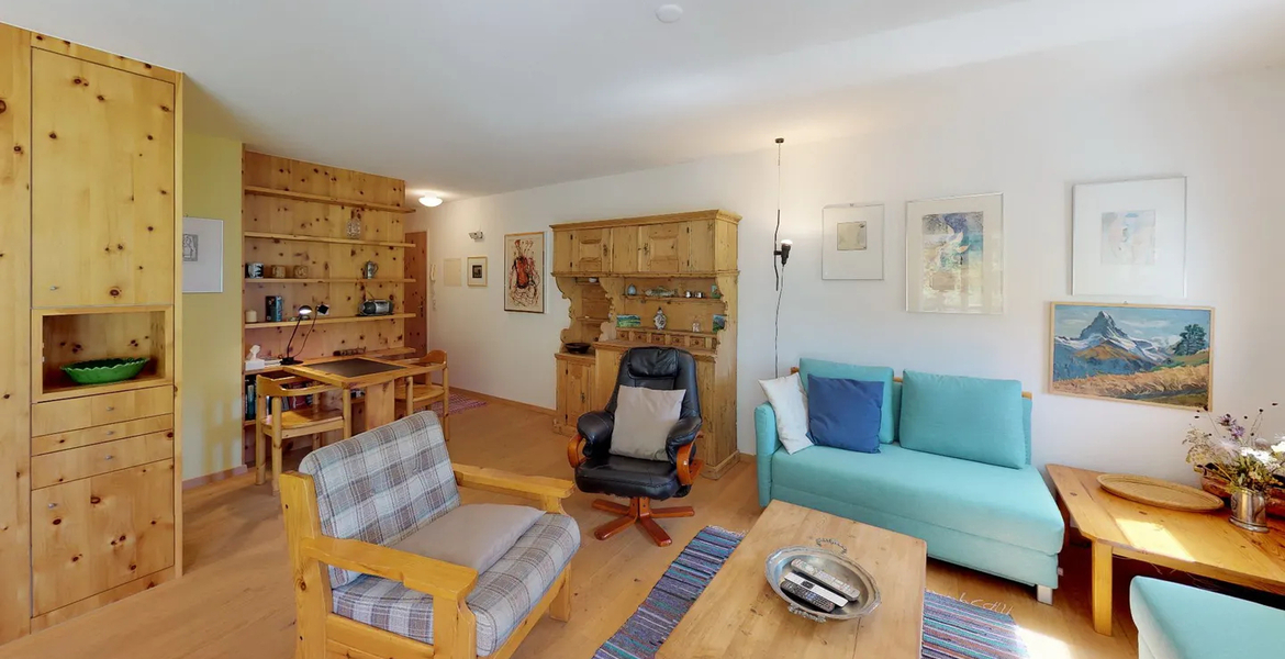 Aparment for rent in St Moritz with 73 sqm and 2 bedrooms