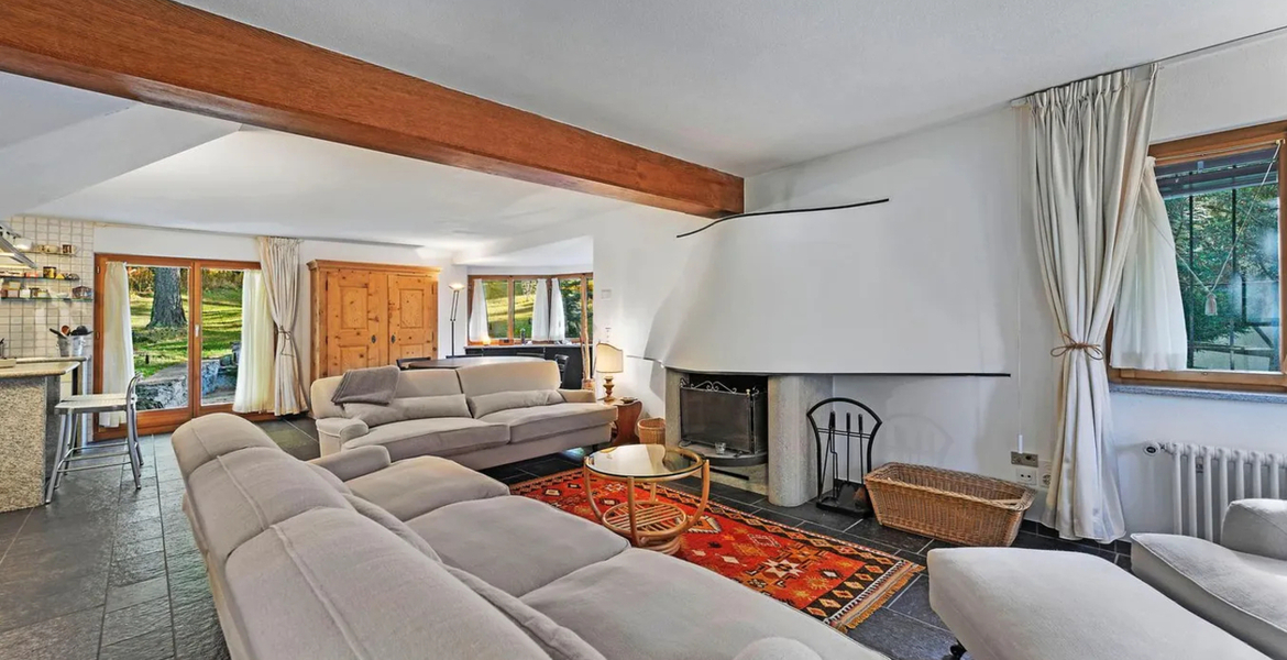 Chesa for rent in Surlej Silvaplana close to St .Moritz