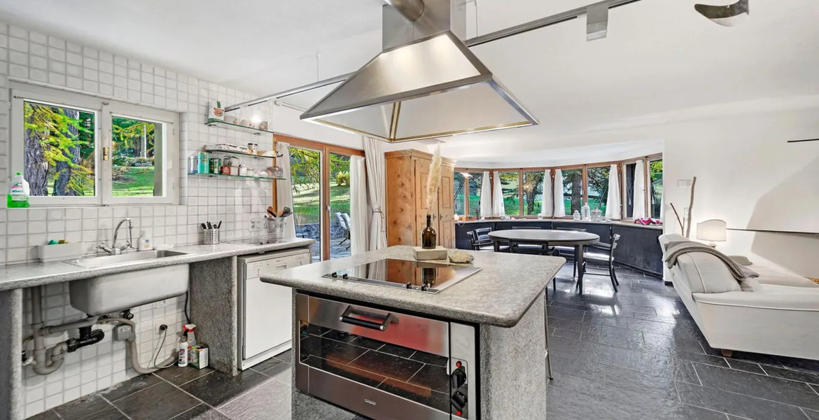 Chesa for rent in Surlej Silvaplana close to St .Moritz
