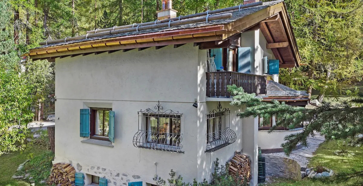 Chesa for rent in Surlej Silvaplana close to St .Moritz