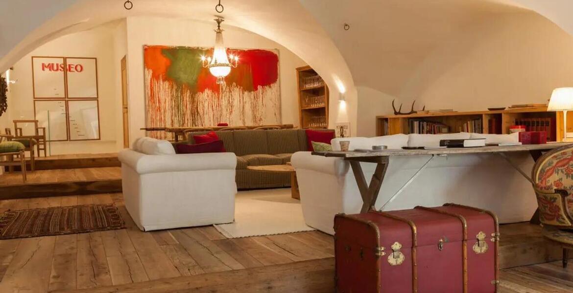 Luxury Chalet in La PuntChamues-ch with 6 bedrooms for rent 