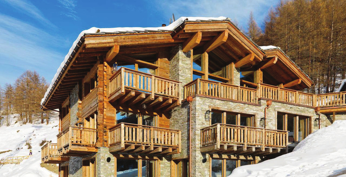 Chalet à louer à Zermatt, Suisse avec 700 m² et 7 chambres