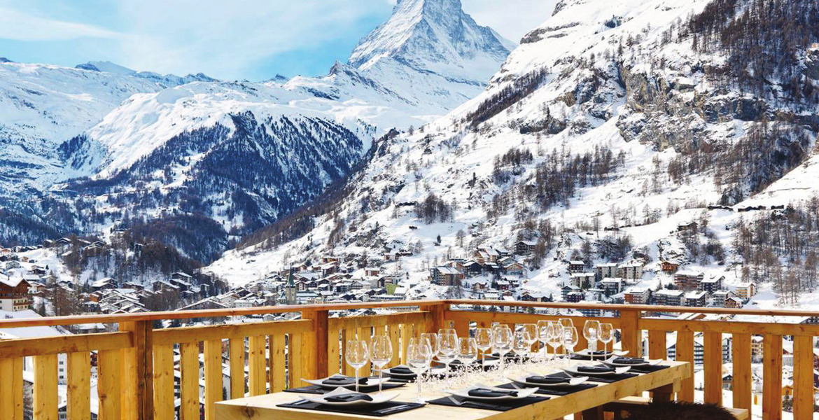 Chalet à louer à Zermatt, Suisse avec 700 m² et 7 chambres