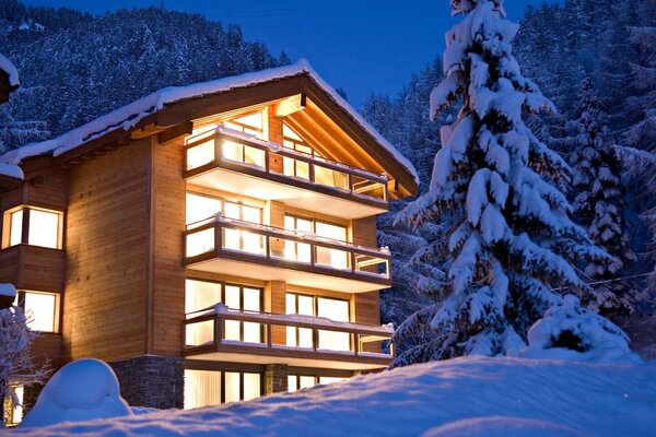 This apartment is one of two largest of the Chalet