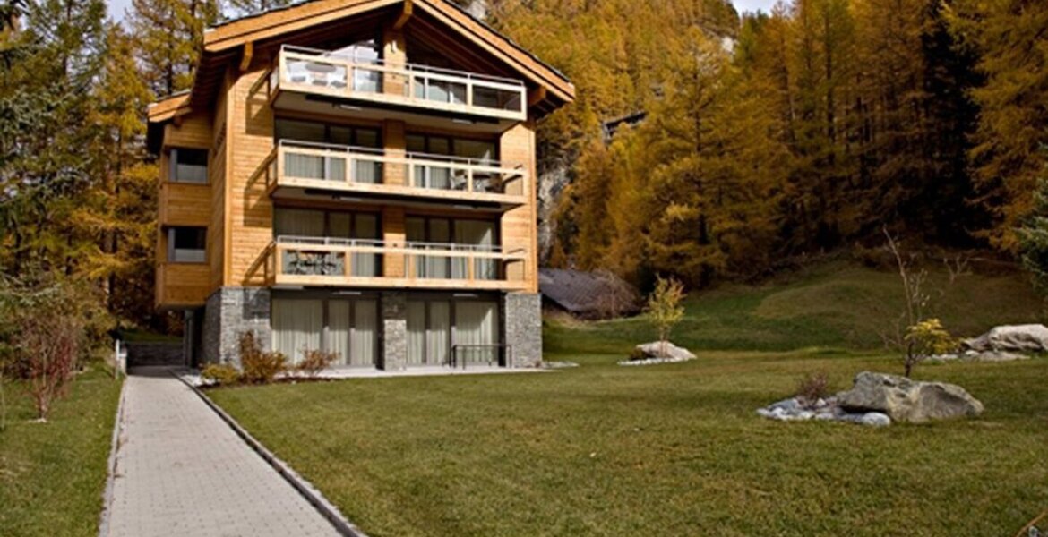 This apartment is one of two largest of the Chalet