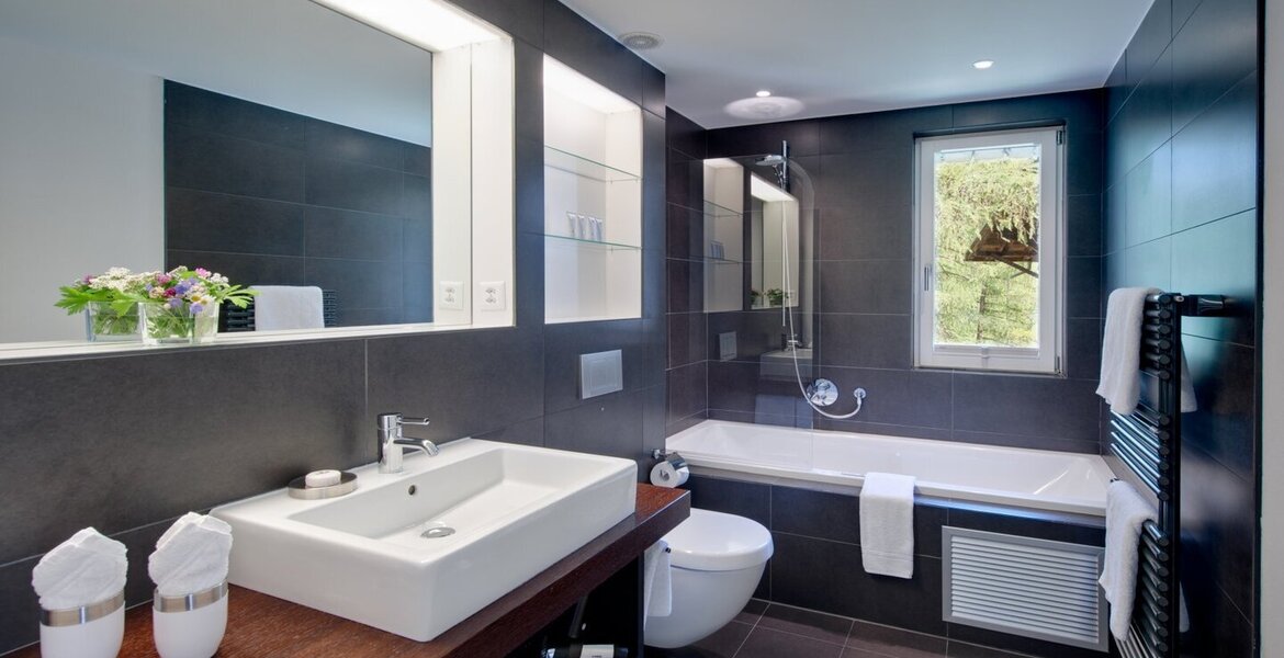 This apartment is one of two largest of the Chalet