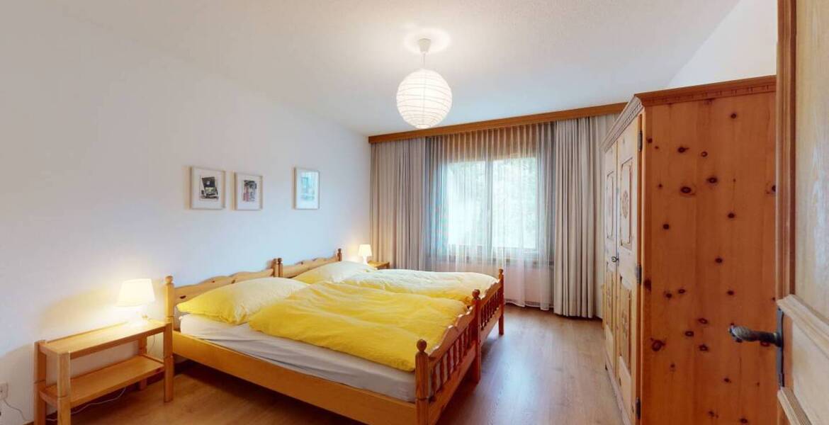 2.5 room flat for up to 4 people in a good and sunny locatio