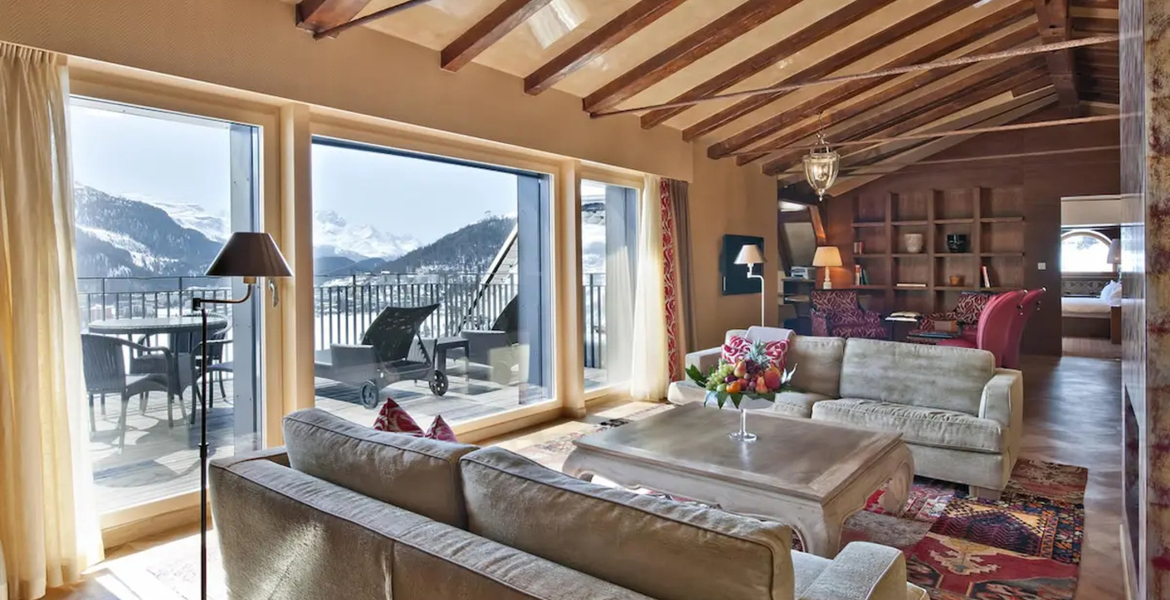 Penthouse for rent in St. Moritz