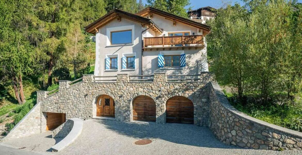 Chalet in the centre of St Moritz