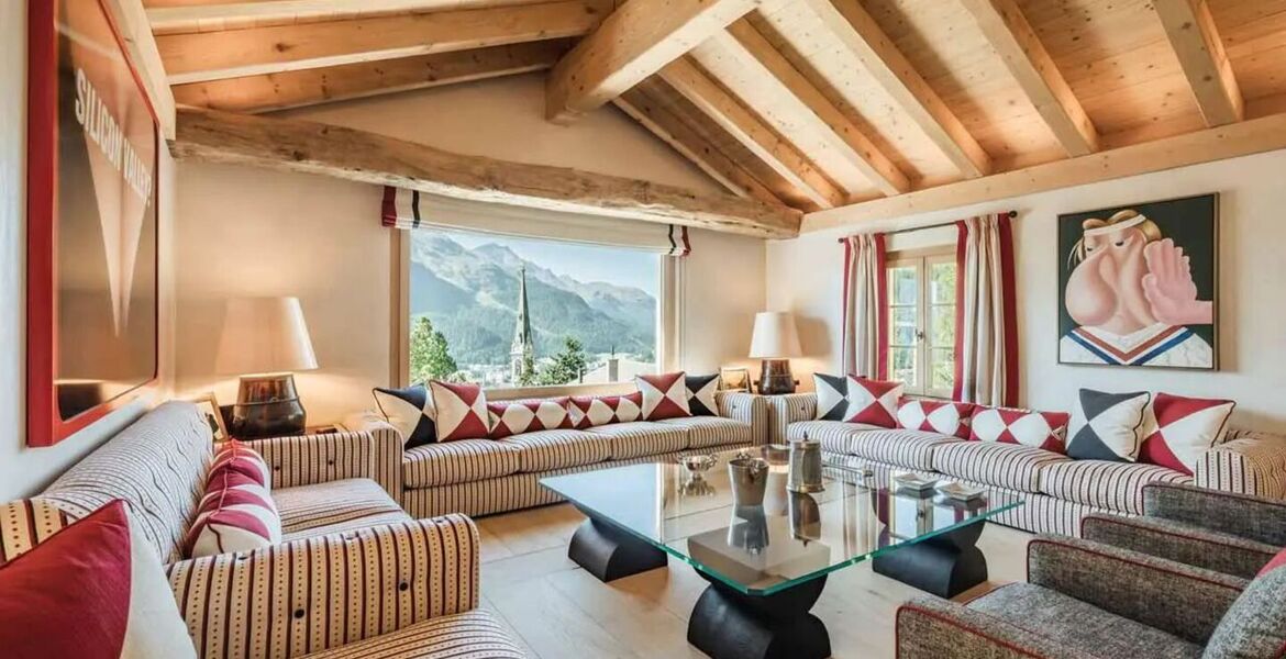 Chalet in the centre of St Moritz