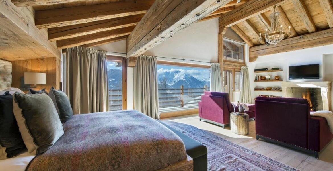 Immense chalet luxueux à Verbier avec 6 chambres à coucher  