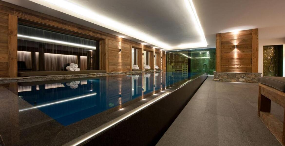 Immense chalet luxueux à Verbier avec 6 chambres à coucher  