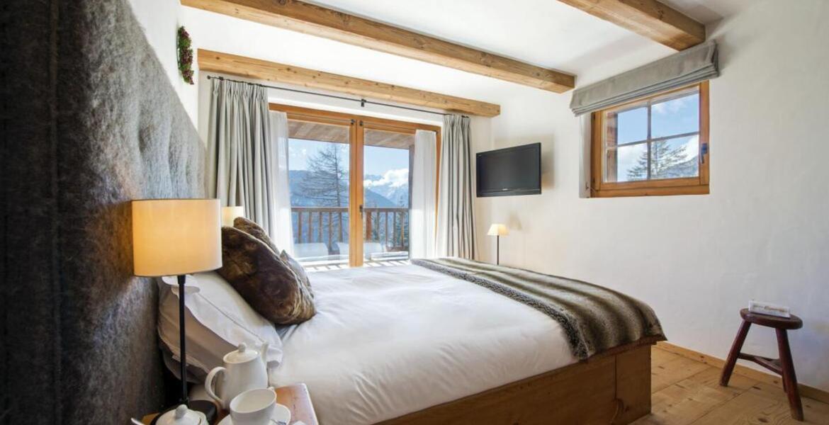 Immense chalet luxueux à Verbier avec 6 chambres à coucher  