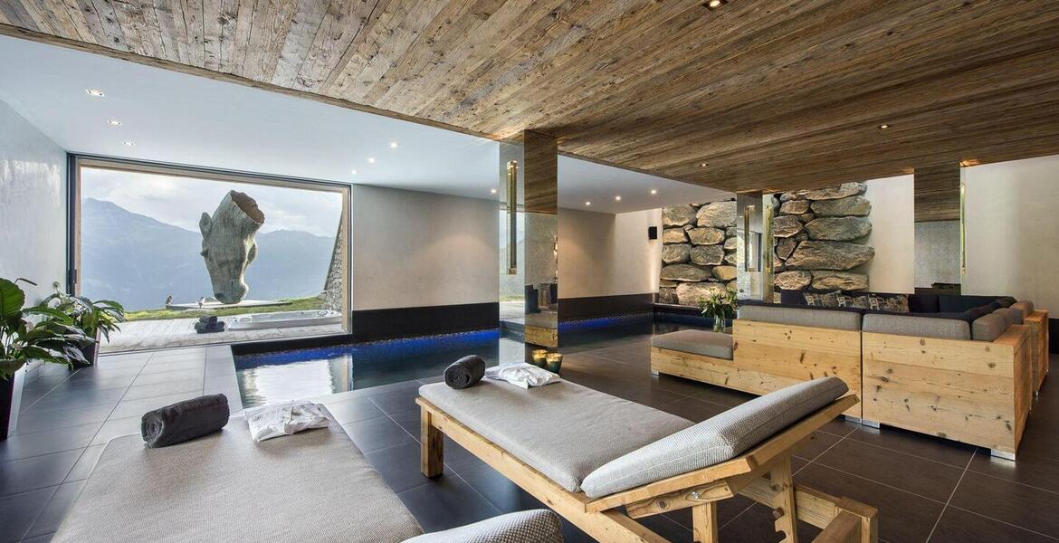 Chalet spacieux à louer à Verbier  