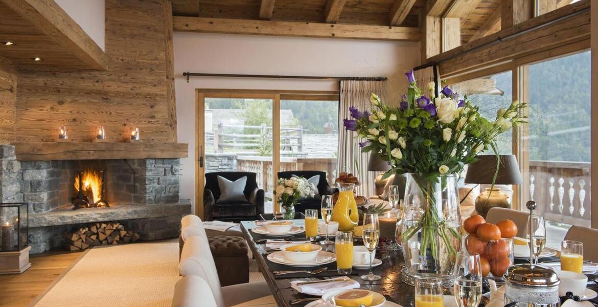 Chalet spacieux à louer à Verbier  