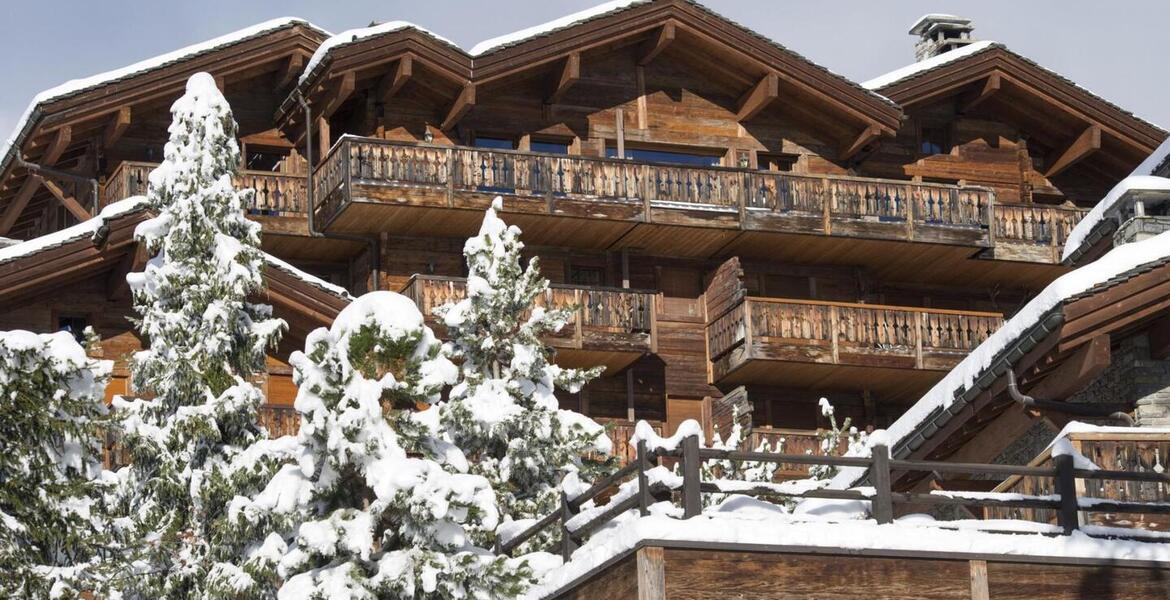 Chalet-style apartment with fantastic views in Verbier 