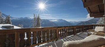 Chalet-style apartment with fantastic views in Verbier 