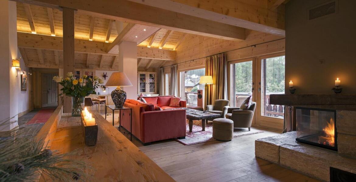 Chalet-style apartment with fantastic views in Verbier 