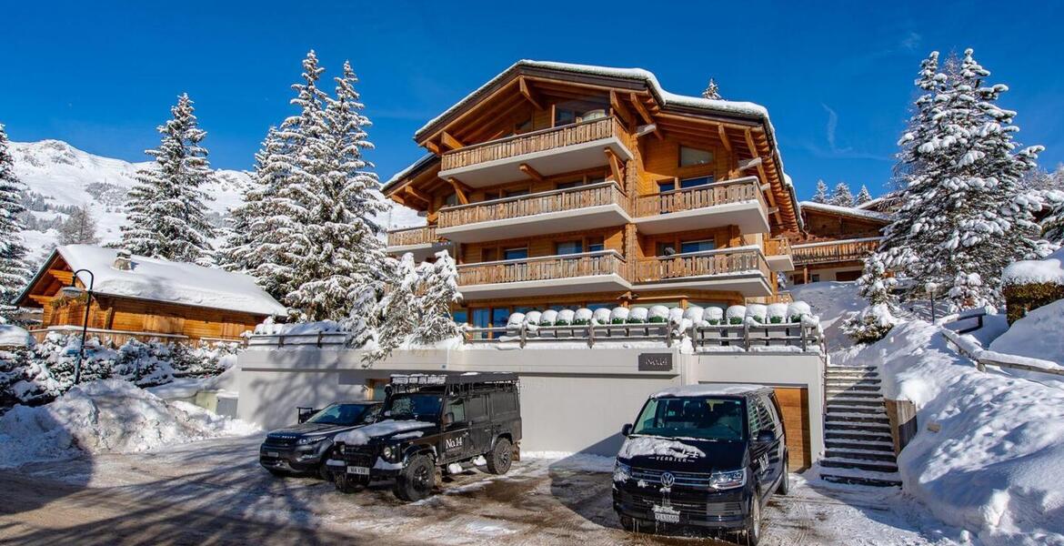 Chalet de luxe à louer près des pistes à Verbier 