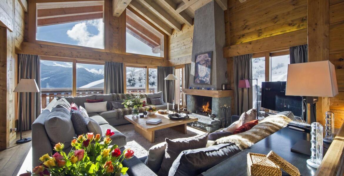 Chalet étonnant et confortable sur les pistes de Verbier 