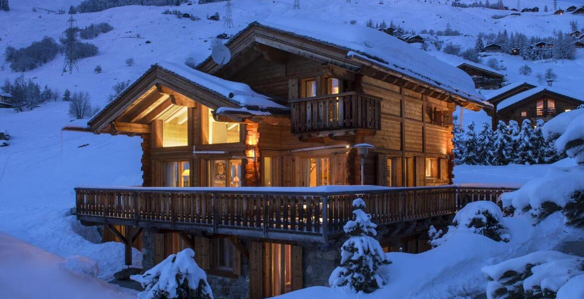 Chalet étonnant et confortable sur les pistes de Verbier 