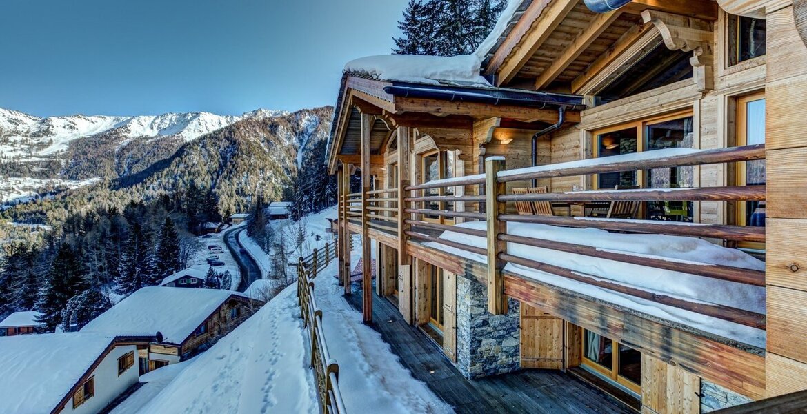 Location d'un chalet confortable à Verbier  