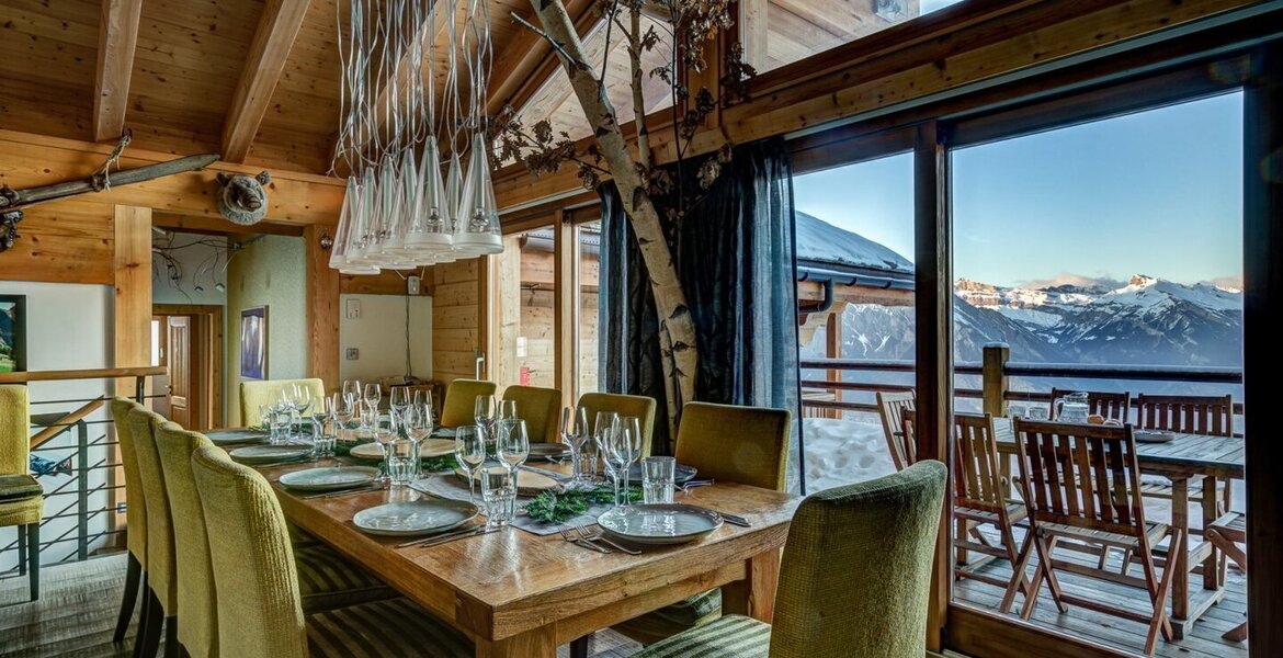 Location d'un chalet confortable à Verbier  