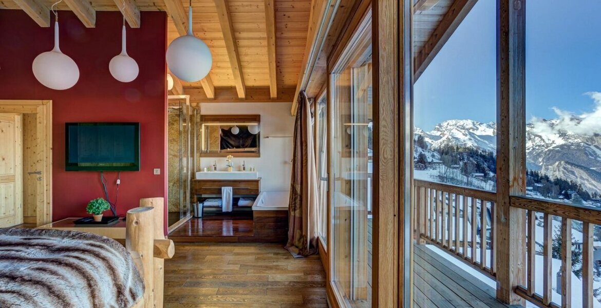 Location d'un chalet confortable à Verbier  