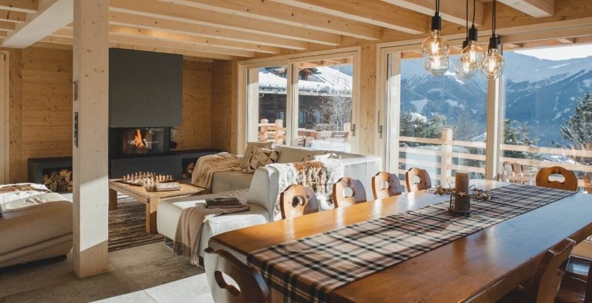 Chalet moderne à louer à Verbier 