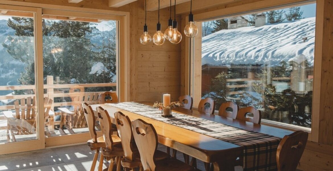 Modern Chalet for rent in Verbier  