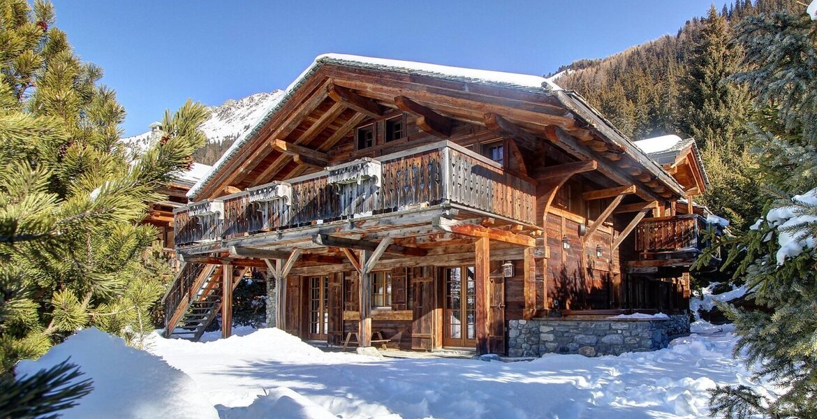 This is a luxury 5 bedroom chalet 