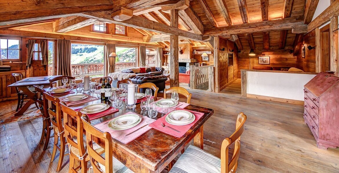 This is a luxury 5 bedroom chalet 