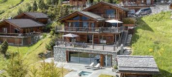 Il s'agit d'un chalet de luxe exclusif de 630 m²