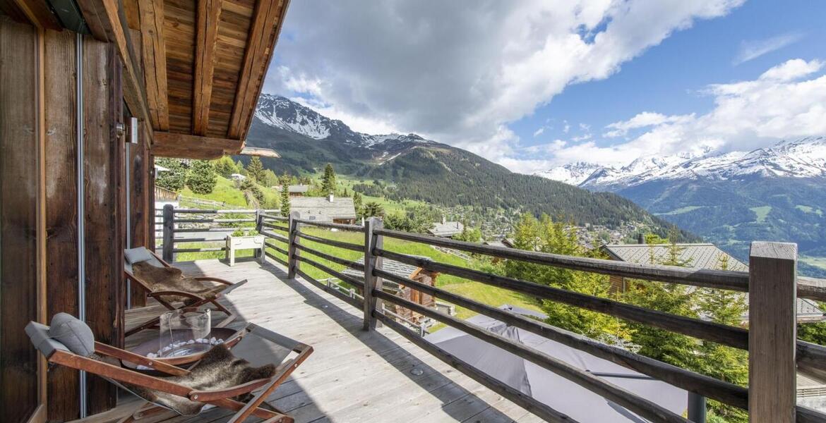 This is an exclusive 630m² luxury Verbier ski chalet