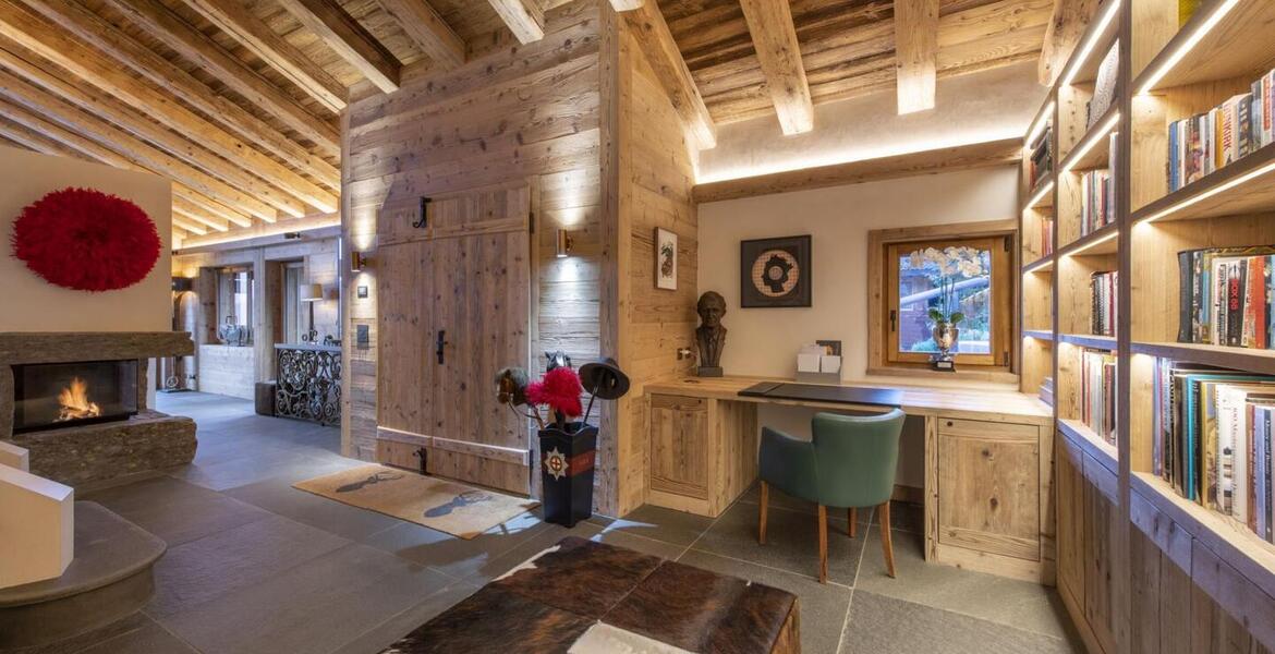 This is an exclusive 630m² luxury Verbier ski chalet