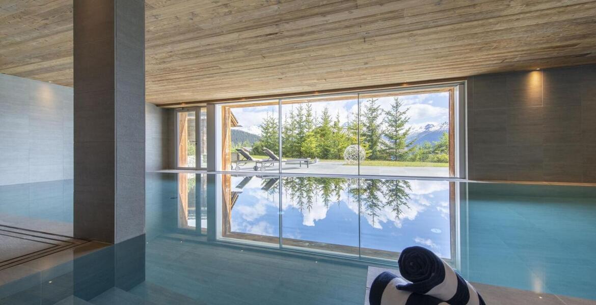 This is an exclusive 630m² luxury Verbier ski chalet