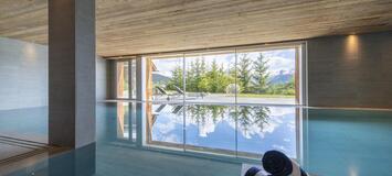 Il s'agit d'un chalet de luxe exclusif de 630 m²