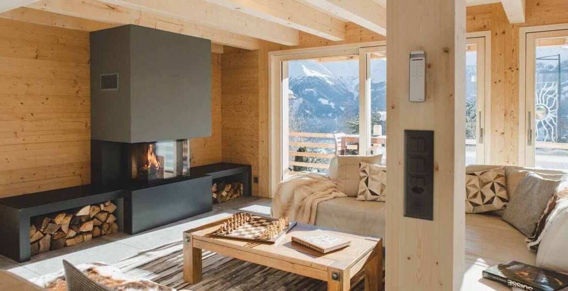 Modern Chalet for rent in Verbier  