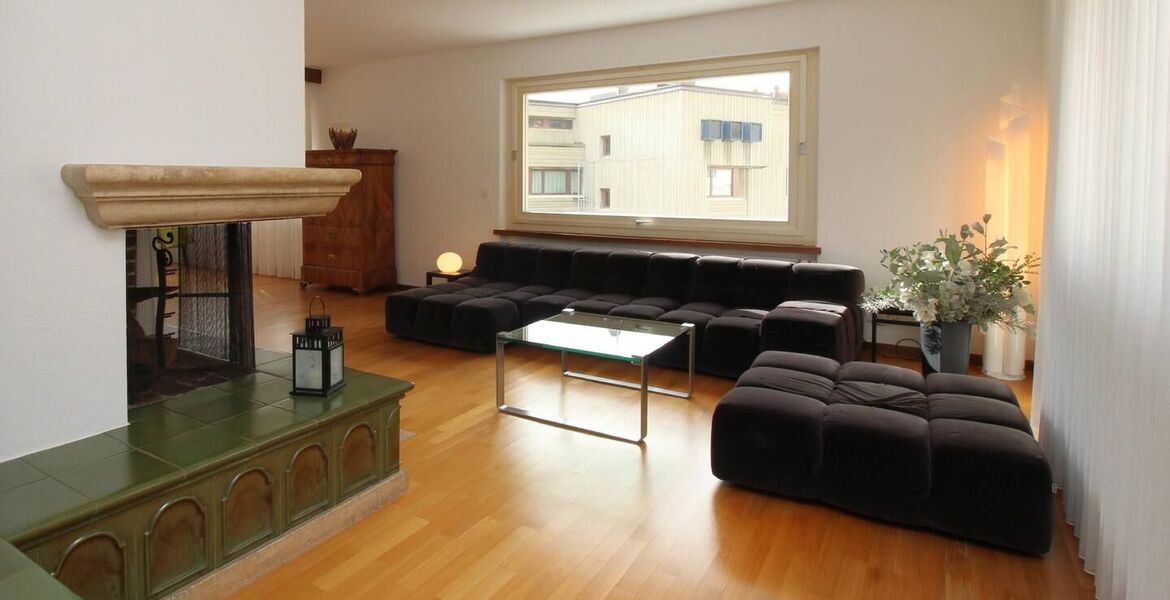 Outstanding holiday apartment for rent in St. Moritz Dorf