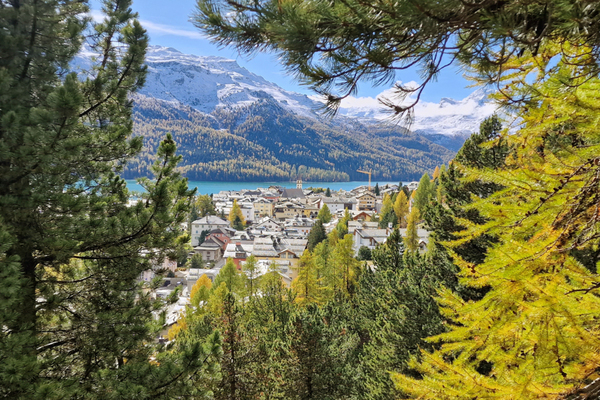 Chalet-appartement à louer à St Moritz avec 3 chambres et 90