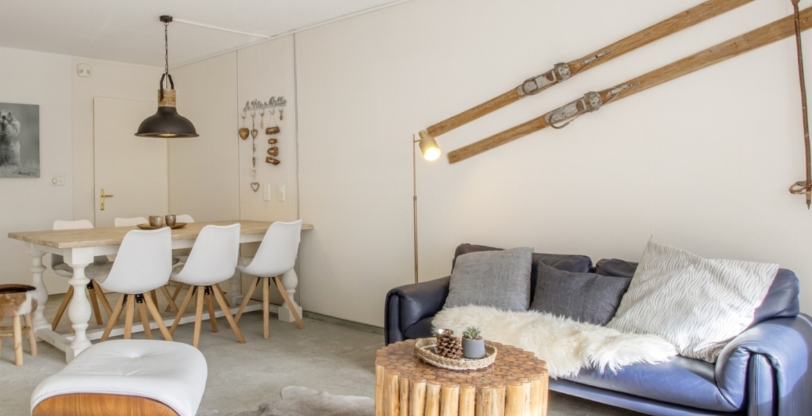 Chalet-apartment for rent in St Moritz with 3 bedrooms