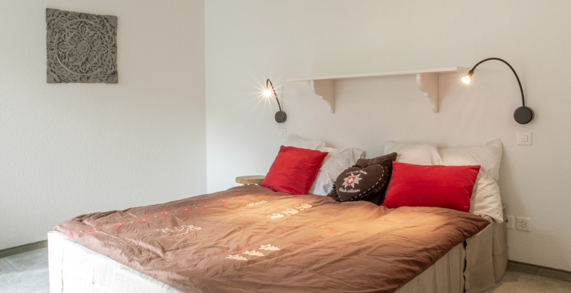 Chalet-apartment for rent in St Moritz with 3 bedrooms