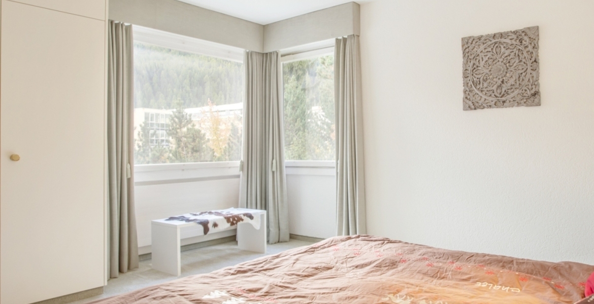Chalet-apartment for rent in St Moritz with 3 bedrooms
