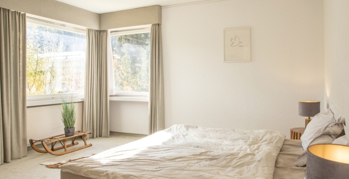 Chalet-apartment for rent in St Moritz with 3 bedrooms