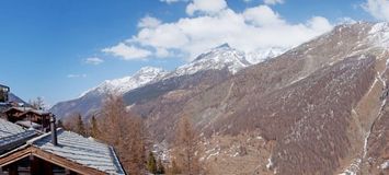 Grand chalet de luxe avec de superbes vues