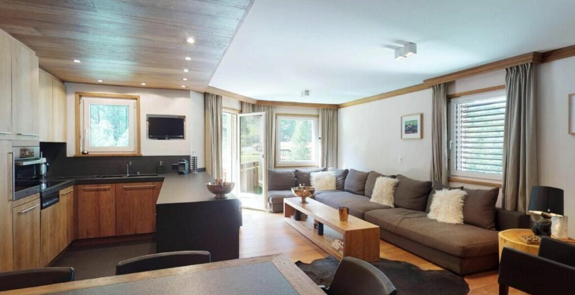 Apartment house St. Moritz village