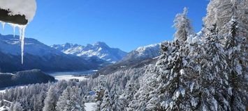 Villa dans la zone exclusive de St.Moritz-Suvretta