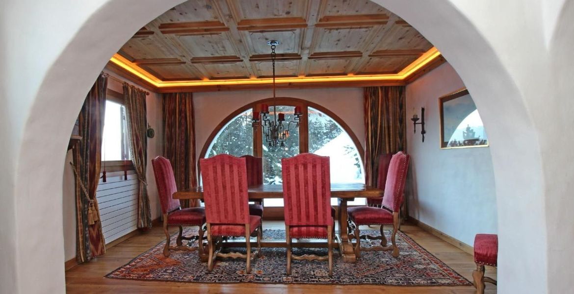 Villa dans la zone exclusive de St.Moritz-Suvretta