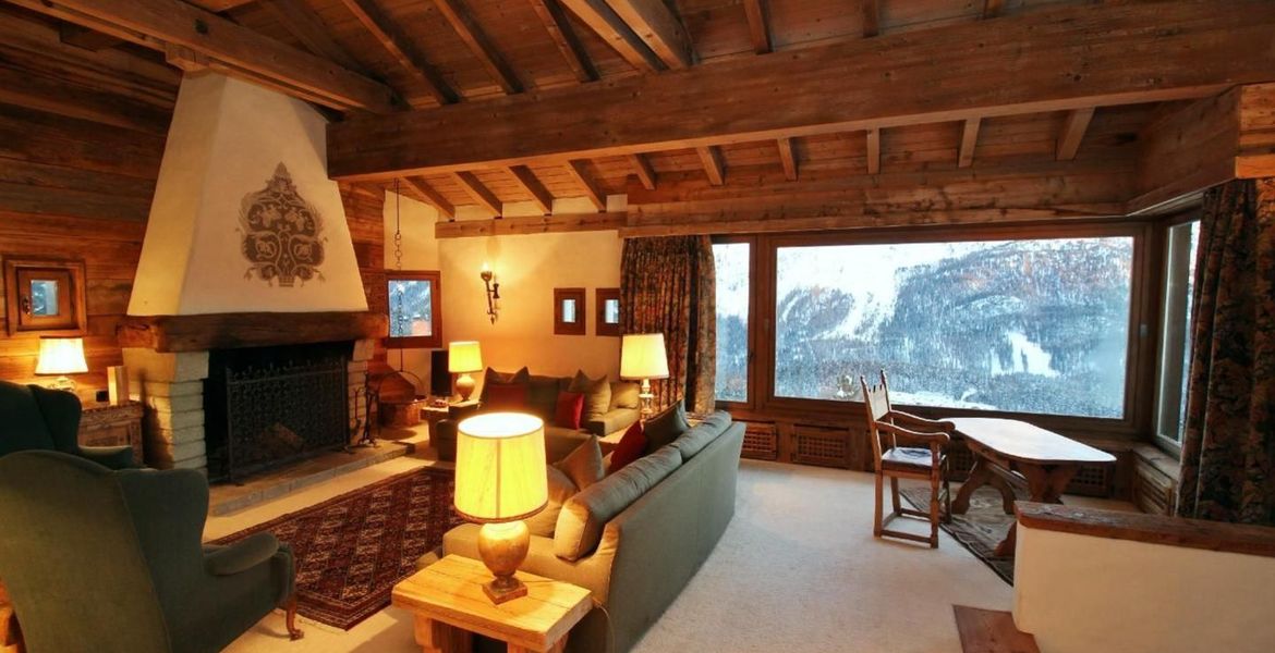 Villa dans la zone exclusive de St.Moritz-Suvretta