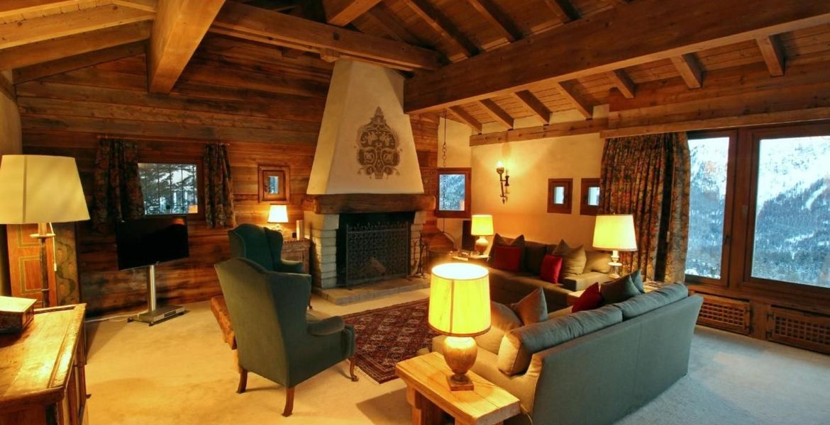 Villa dans la zone exclusive de St.Moritz-Suvretta